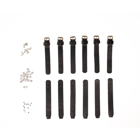 Leather Top Strap Kit for Citroën Méhari - Practical and Durable | Made in France