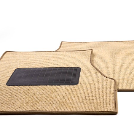 Tappetino in moquette anteriore per Land Rover Defender 90/110/130