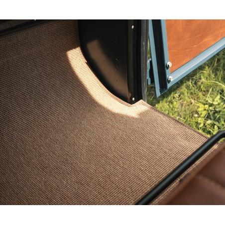 Alfombra de moqueta delantera para Land Rover Defender 90/110/130