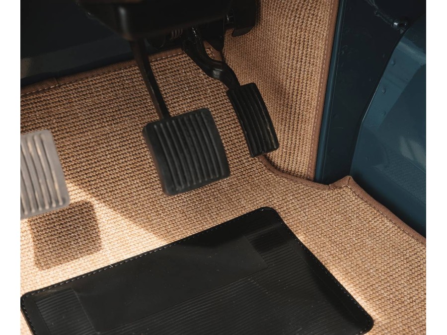 Tappetino moquette anteriore per Land Rover Defender 90/110/130