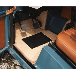 Vorderer Teppichboden für Land Rover Defender 90/110/130 2