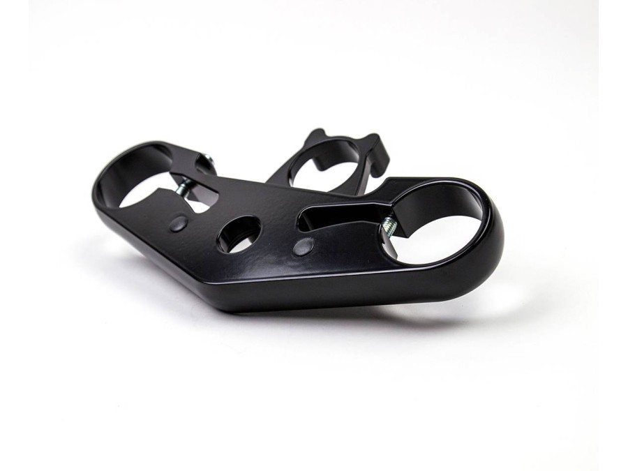 Flat fork yoke for Thruxton R and RS