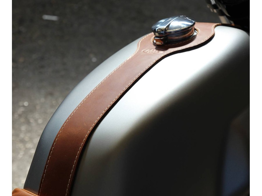 Leather tank strap for Moto Guzzi V7 III / V7 850 / V9