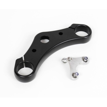 Flat Triple Clamp Triumph T100/T120 – 3 Aluminum Versions | Made in France