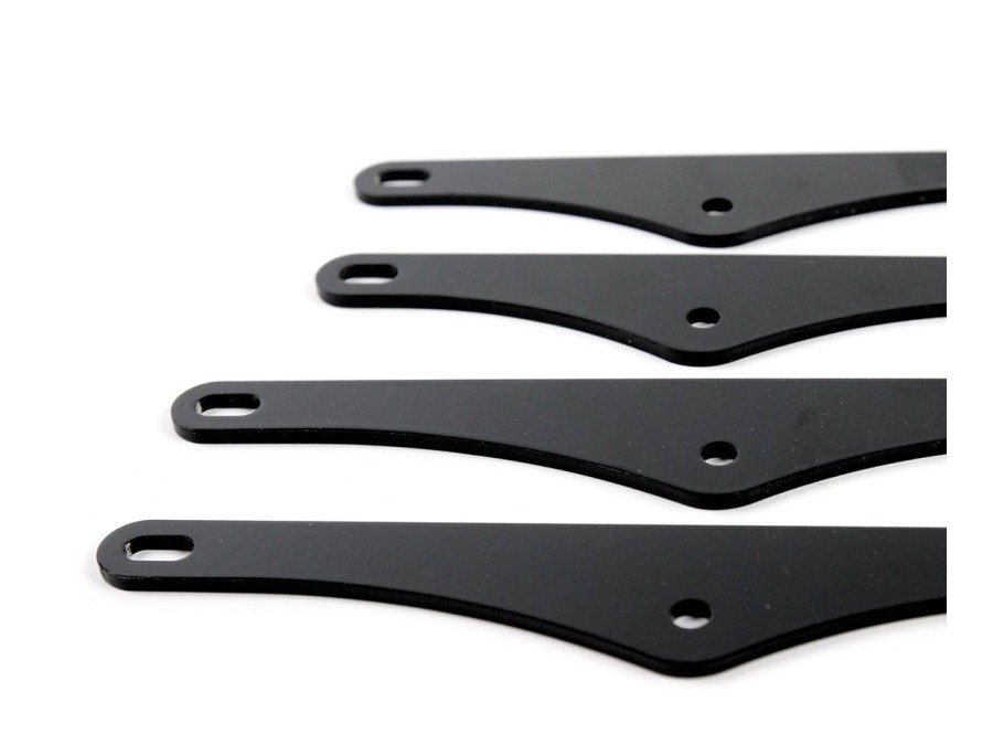 Kit Flanschplatten zur Versetzung der Trennwandgitter SUZUKI JIMNY