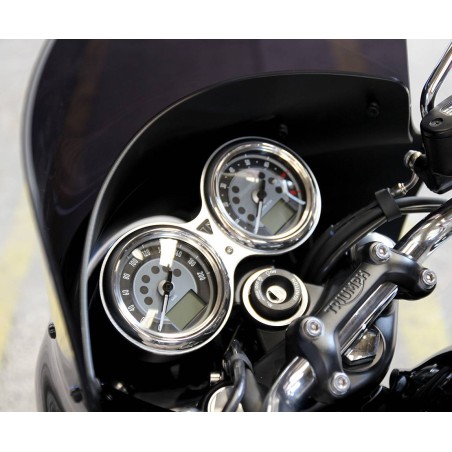 Removable windscreen for Triumph Bonneville T100 / T120