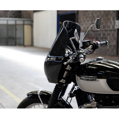 Removable windscreen for Triumph Bonneville T100 / T120