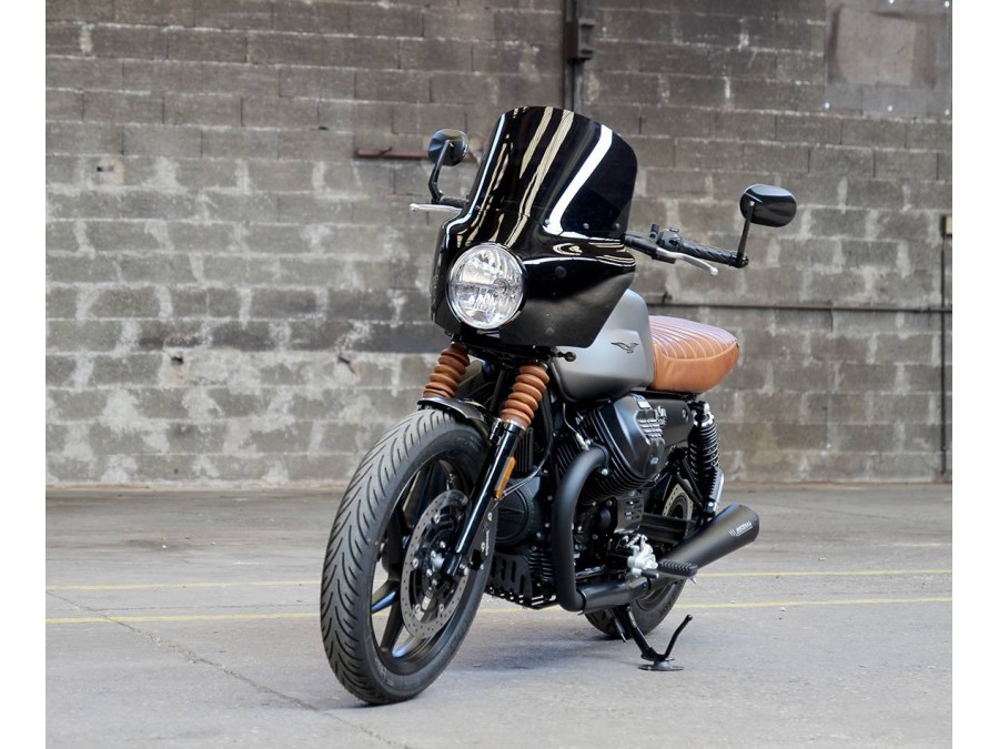 Parabrisas desmontable Moto Guzzi V7 III, V7 850, V9 | Estilo retro y protección