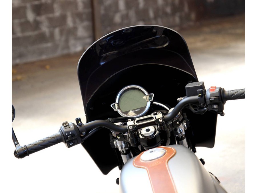 Moto Guzzi V7 III, V7 850, V9용 탈착식 윈드스크린 | 레트로 및 보호
