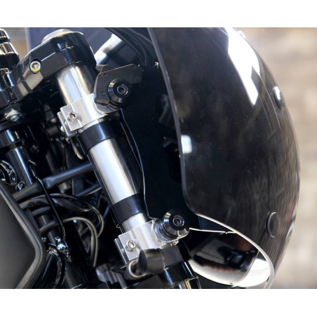Abnehmbares Windschild Moto Guzzi V7 III, V7 850, V9 | Retro und Schutz