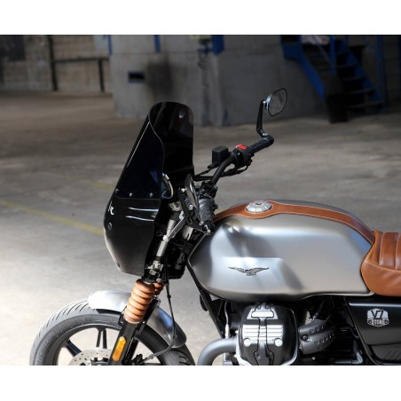 Pare-brise amovible Moto Guzzi V7 III, V7 850, V9 | Rétro et protection