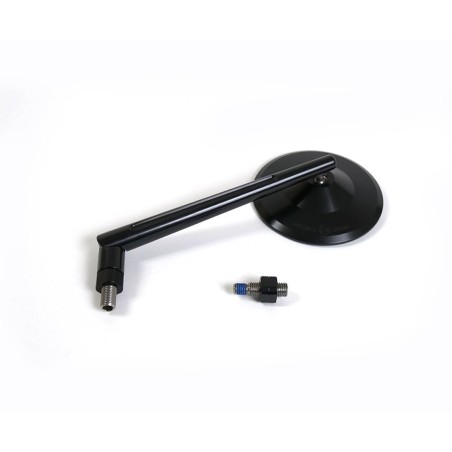 Rétroviseur moto rond Classic ø10 en aluminium tige longue