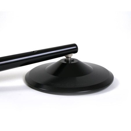 Rétroviseur moto rond Classic ø10 en aluminium tige longue