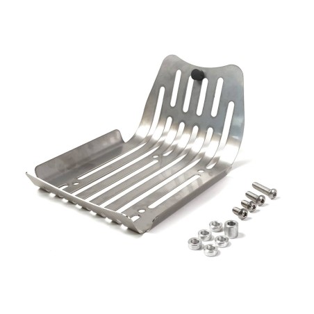 Moto Guzzi V7 850/V9 Skid Plate - Stainless Steel, Brushed or Black Satin
