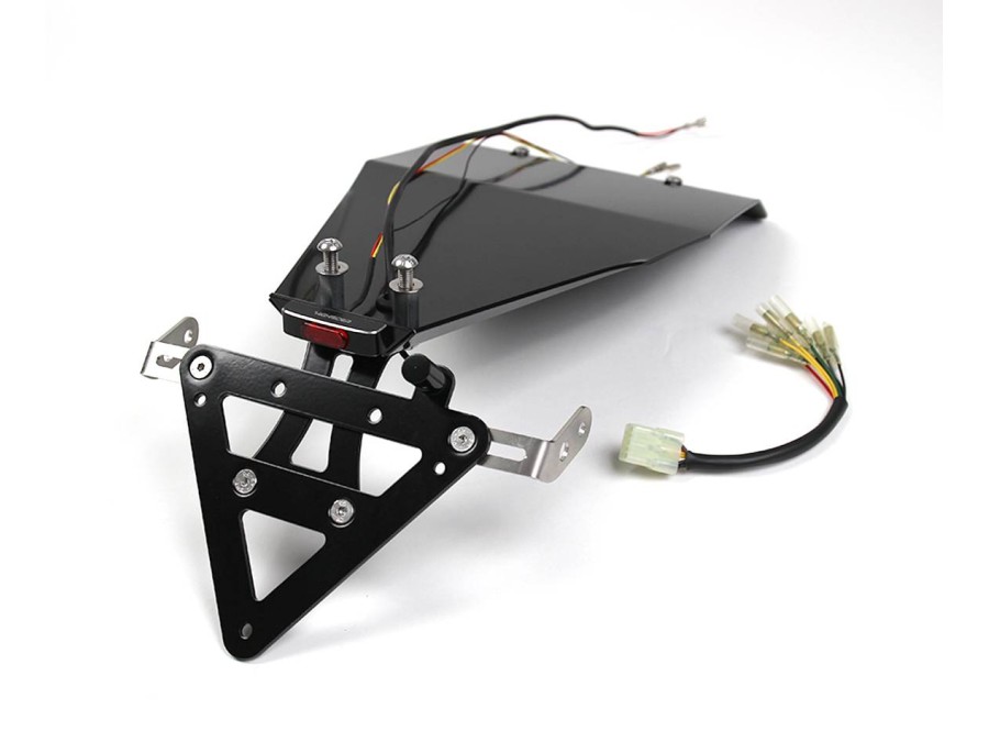 Triumph wheel arch/plate holder, rear position and turn signal holder