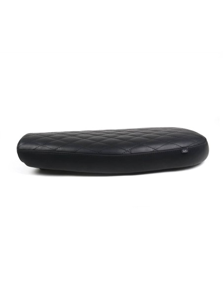 Sella piatta in pelle per Royal Enfield Interceptor / Continental GT