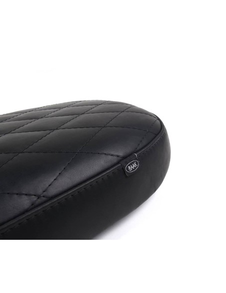 Asiento plano en cuero para Royal Enfield Interceptor / Continental GT