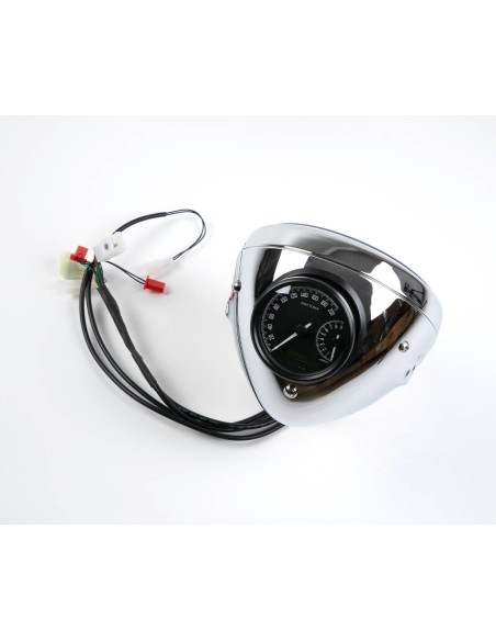 100% chrome-plated headlight