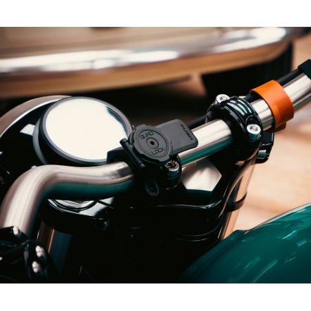 Supporto telefonico per moto Quad Lock Lock Pro in alluminio - Fissazione del manubrio
