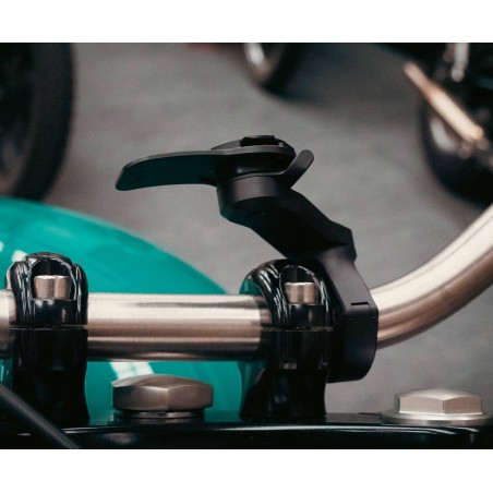 Supporto telefonico per moto Quad Lock Lock Pro in alluminio - Fissazione del manubrio