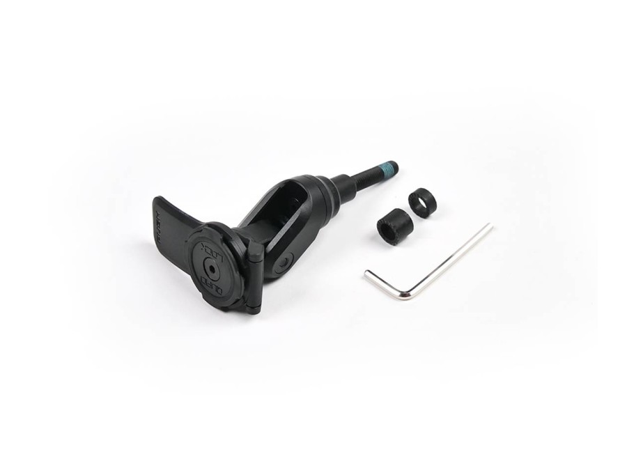 Motorrad -Telefonunterstützung mit Gewinde Stangenquad Lock Aluminium Quad Aluminium