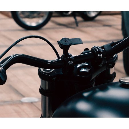 Support Téléphone Moto à Tige Filetée Quad Lock Pro