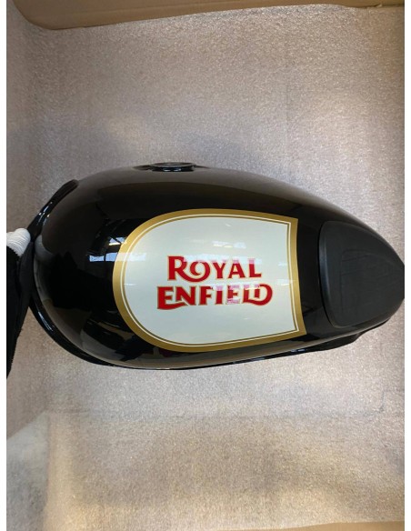 Réservoir pour Royal enfield classic / bullet 500, couleur noir
