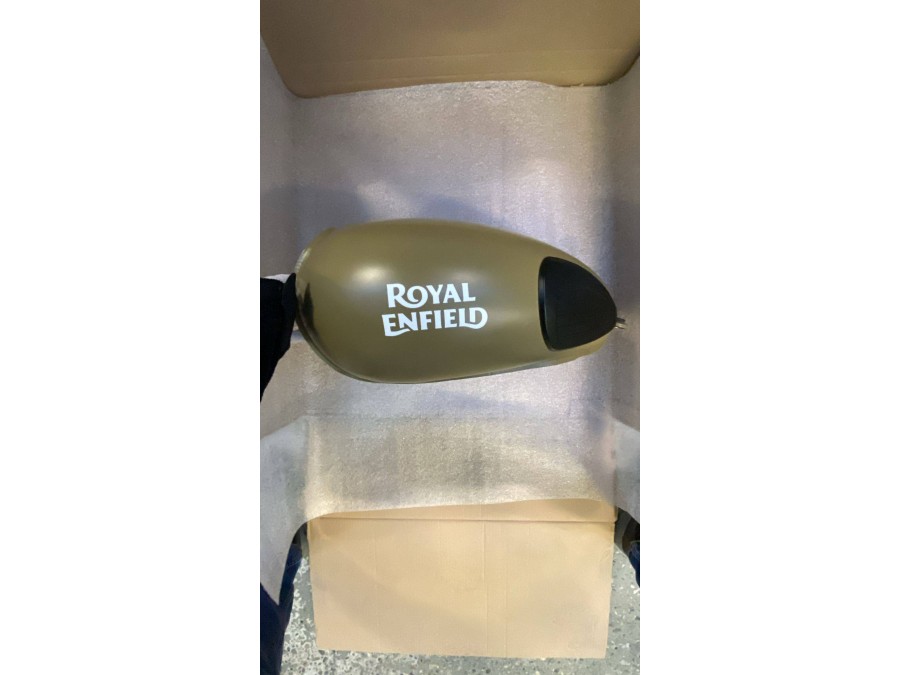 Serbatoio per Royal Enfield Classic / Bullet 500, colore sabbia