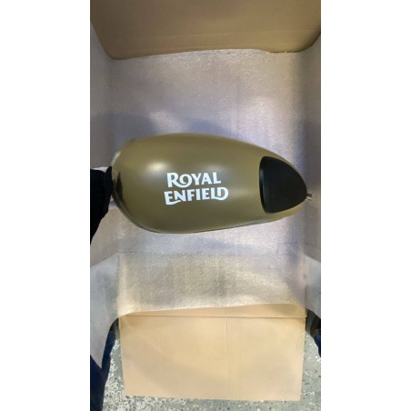 Réservoir pour Royal enfield classic / bullet 500, couleur sable