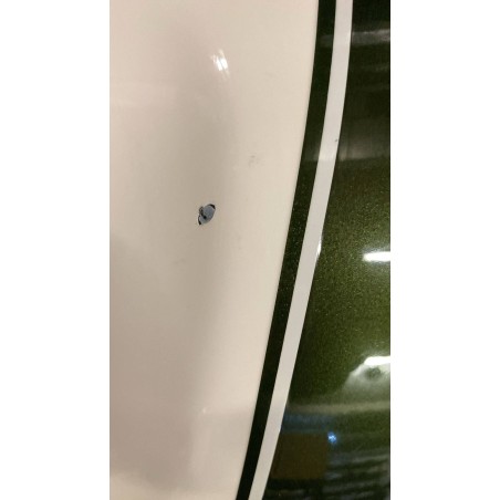 Tank for Triumph Scrambler 1200 XE / XC, white and green color