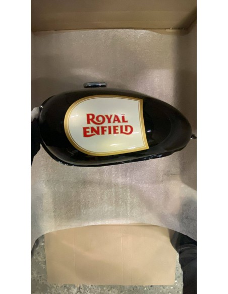 Réservoir pour Royal enfield classic / bullet 500, couleur noir