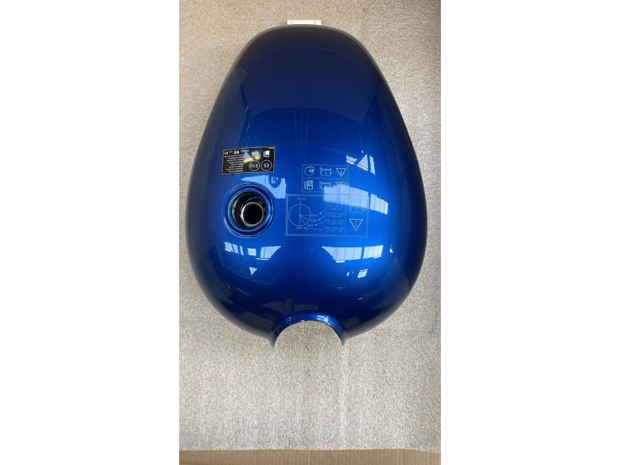OUTLET N°35 Serbatoio per Bonneville T100 T120 blu e bianco