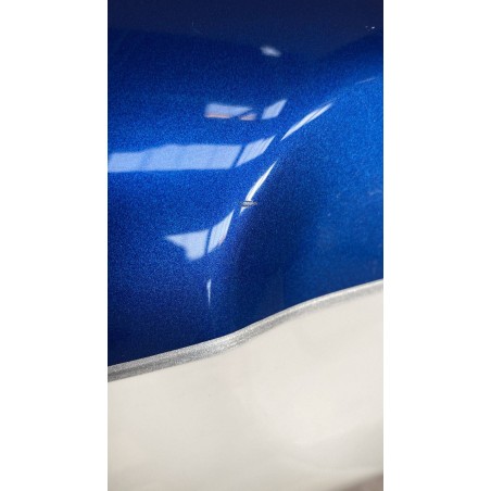 Réservoir de triumph Bonneville T100 T120 bleu et blanc