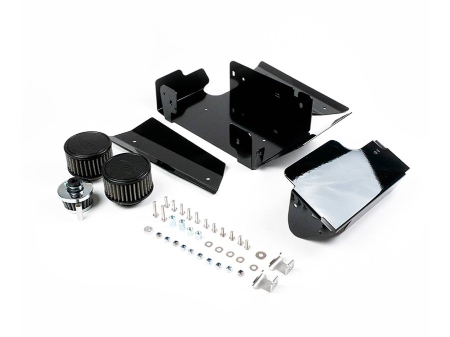 Kit de supresión de caja del filtro de aire Royal Enfield Interceptor / Continental GT 650 para batería de origen
