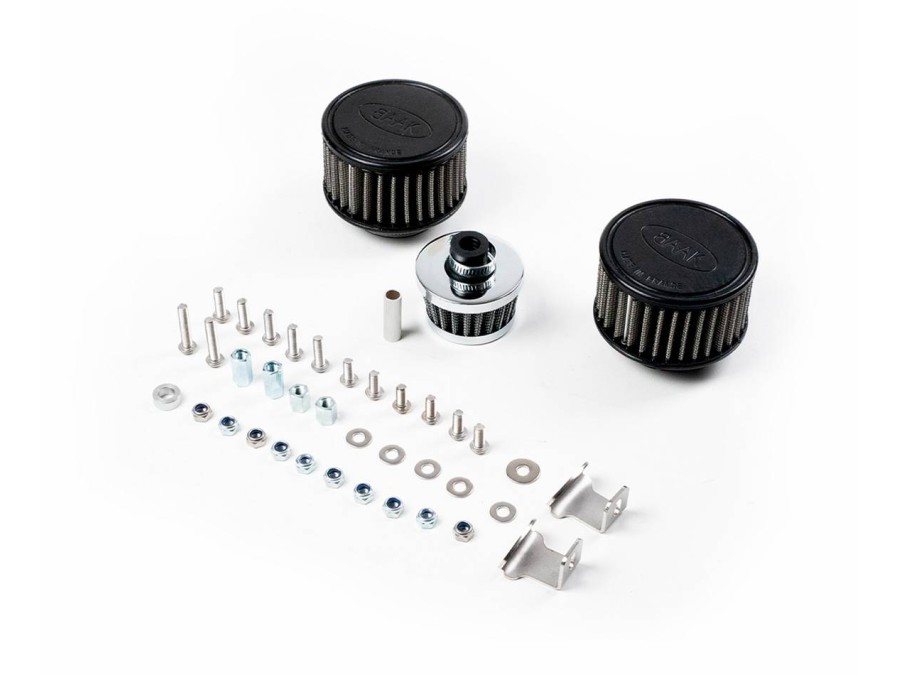 Airbox removal kit for Royal Enfield Interceptor / Continental GT 650 for stock battery