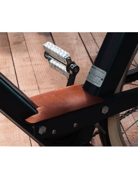 Repose pied en cuir pour Solex