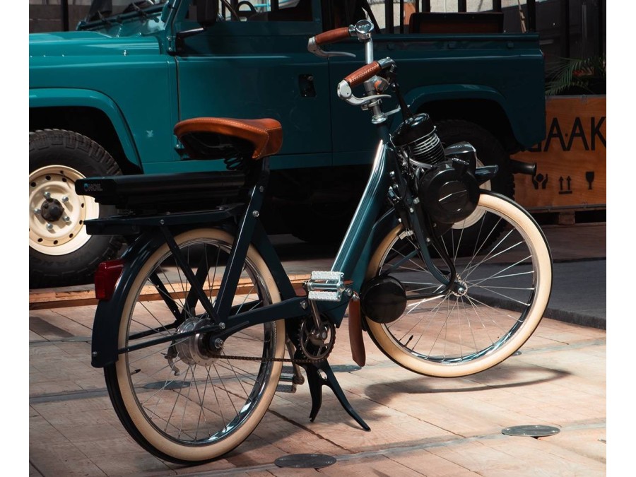 Asiento en cuero para Solex