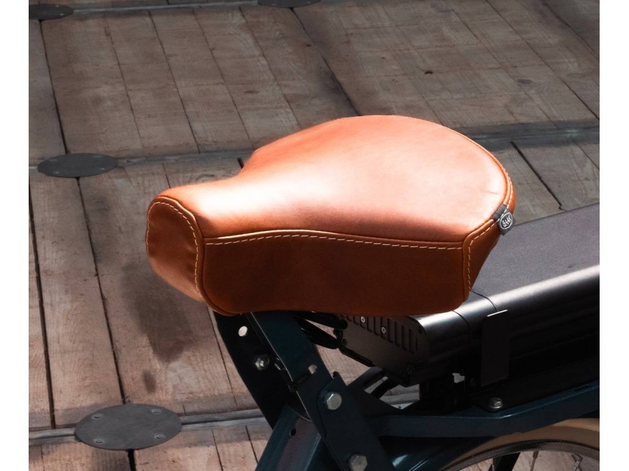 Asiento en cuero para Solex