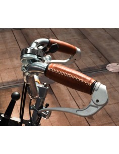 Manillar de cuero para Solex