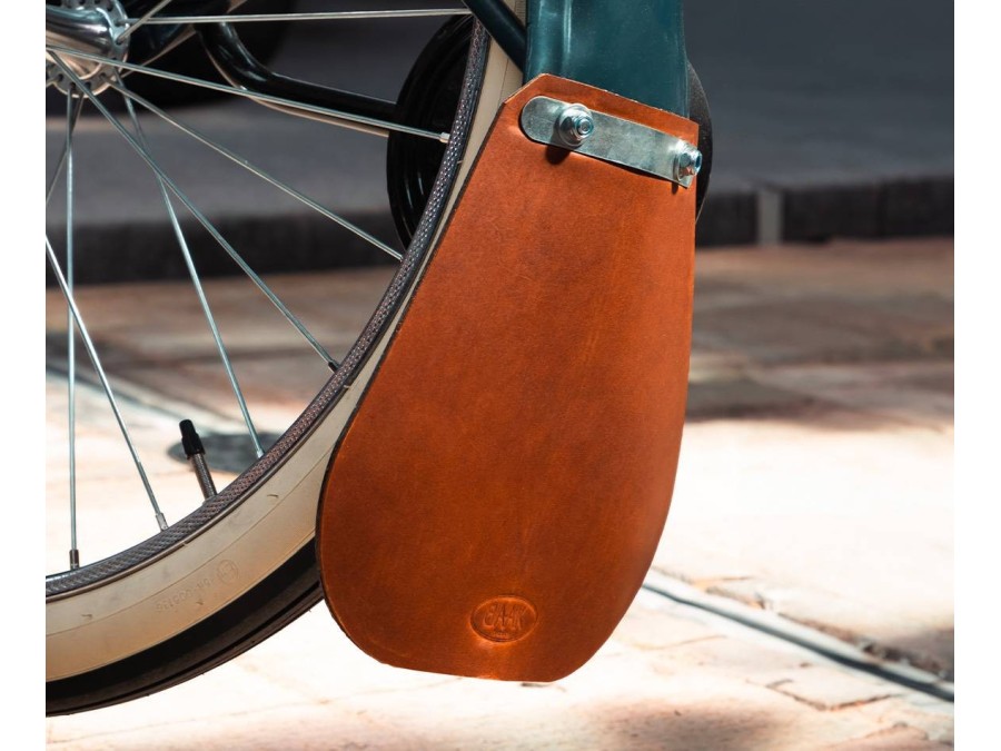 Vordere Schutzblein aus vollnarbigem Leder für Solex