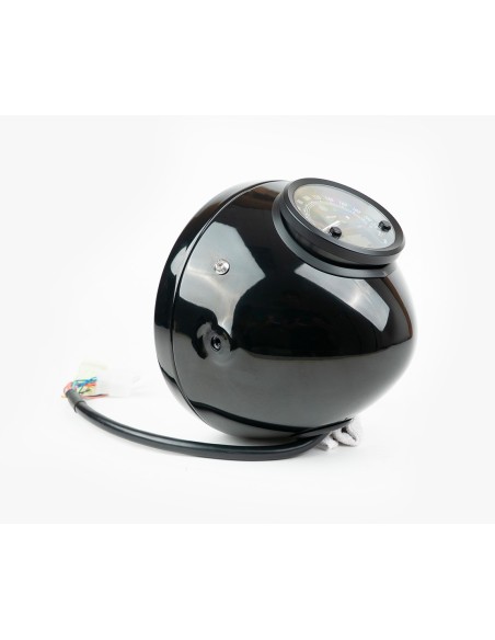 Classic headlight with integrated speedometer for Triumph before 2016