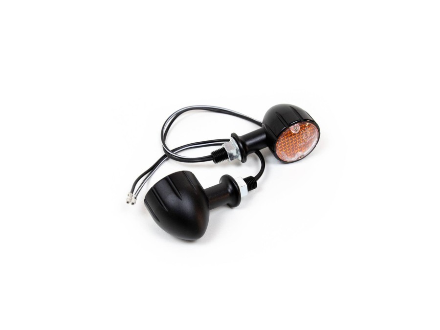 Round turn signals in aluminum 21W - BAAK