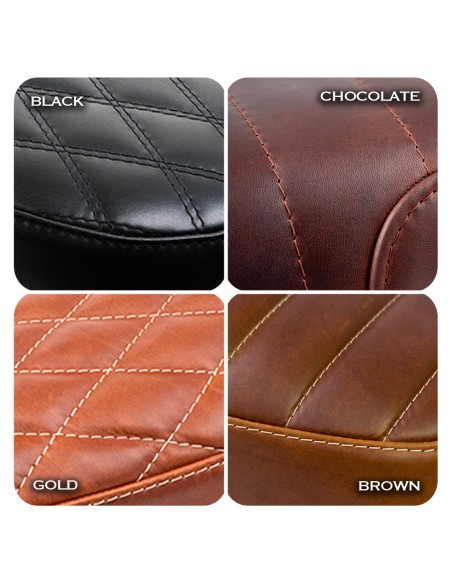Side leather saddlebag for Triumph Thruxton 1200 and Speed Twin