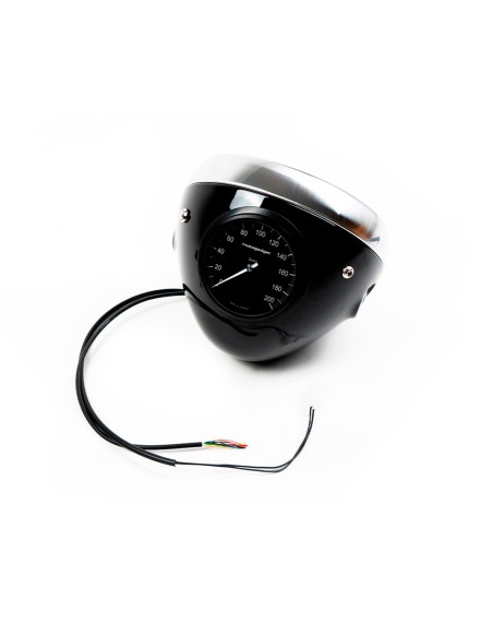 Classic Headlight Chrono 2 Counter - Universal