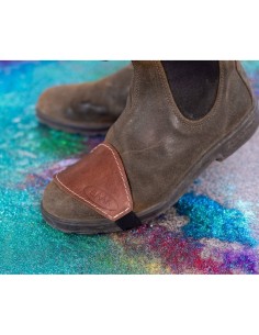 Protège boots pour sélecteur de motos en cuir par BAAK 2