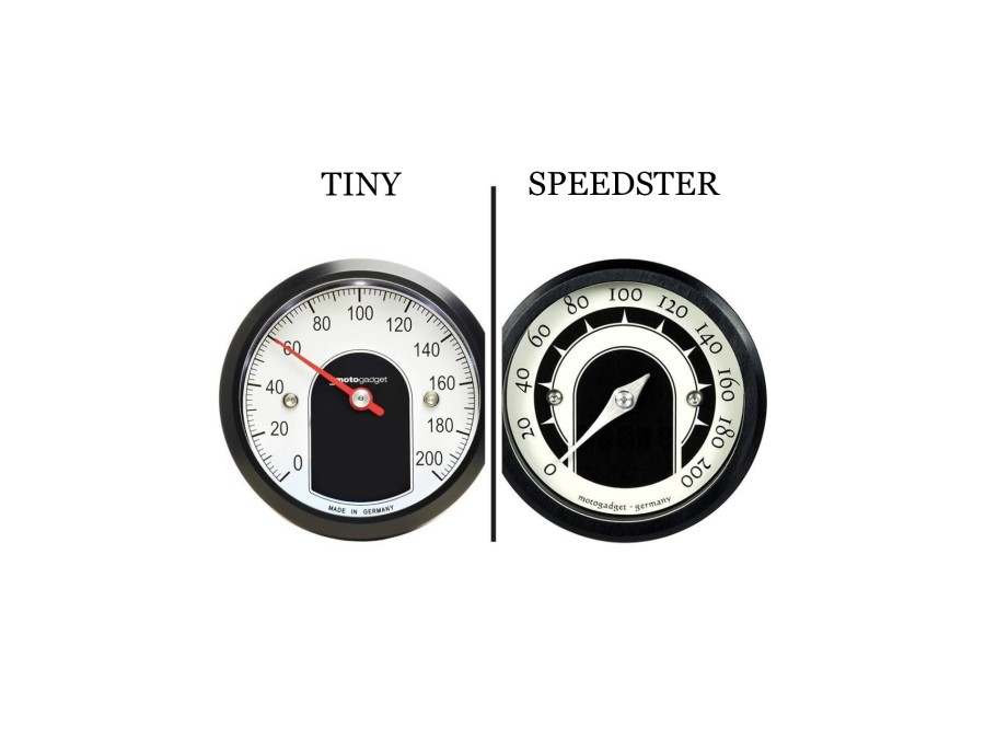 Compteur motogadget Tiny pour Royal Enfield 650 Interceptor / Continental GT