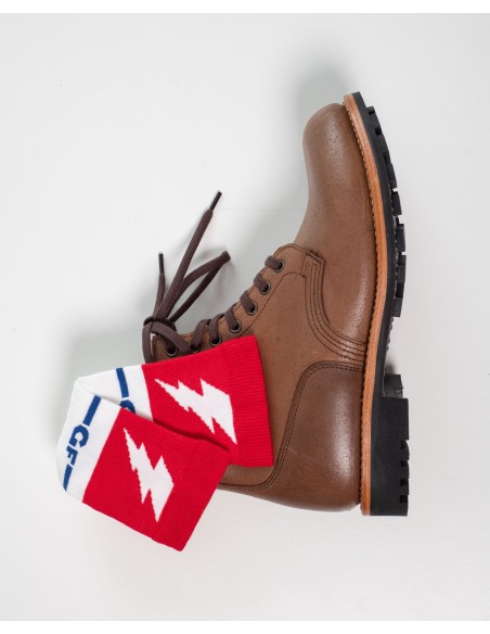 Red Blitz-Socken - Französische Werkstatt