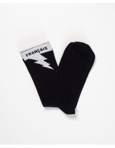 Socken Black blitz - Französische Werkstatt
