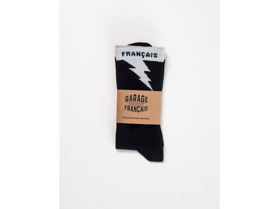 Black Blitz Socks - French Garage