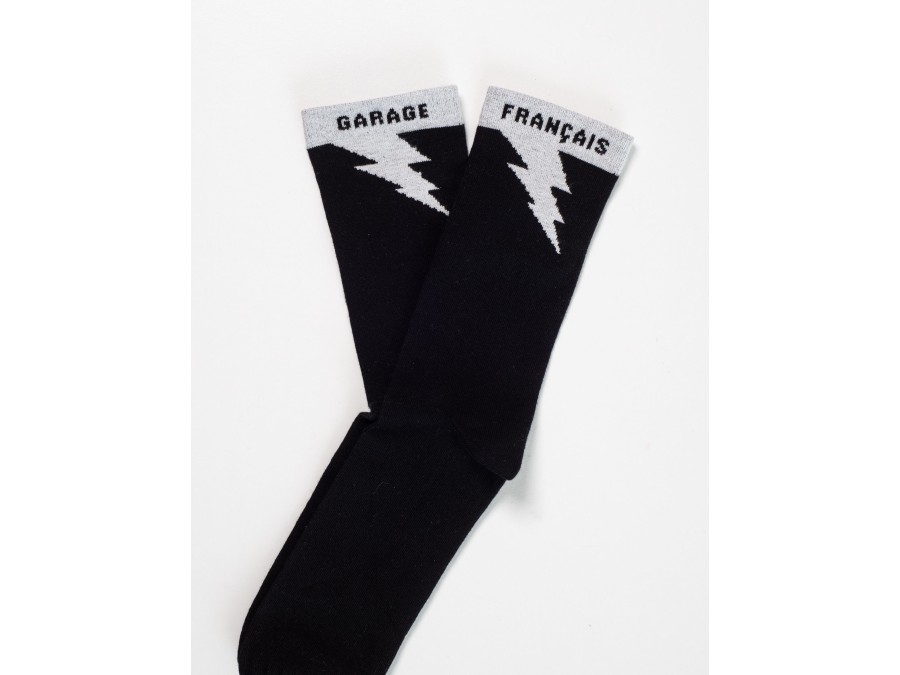 Socken Black blitz - Französische Werkstatt
